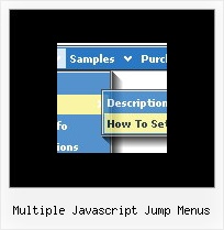 Multiple Javascript Jump Menus Pop Up Menus