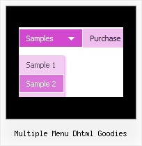 Multiple Menu Dhtml Goodies Javascript Disable Drag N Drop