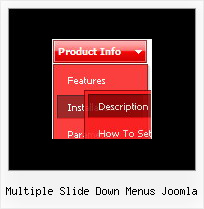 Multiple Slide Down Menus Joomla Menu Dhtml En Images