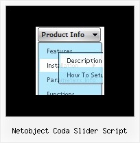 Netobject Coda Slider Script Dhtml Menue