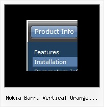 Nokia Barra Vertical Orange Submenus Javascript Vertical Drop Down Menus