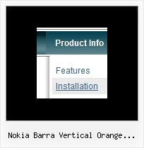 Nokia Barra Vertical Orange Submenus Javascript Loading Drop Down Menu