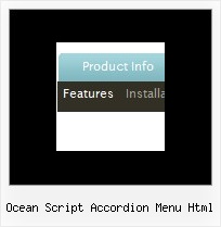 Ocean Script Accordion Menu Html Javascript Menu Master