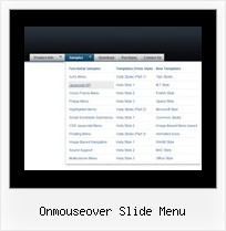 Onmouseover Slide Menu Create Simple Menus Javascript Sample Code