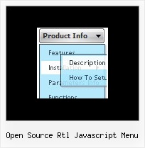 Open Source Rtl Javascript Menu Dhtml Menu Tab