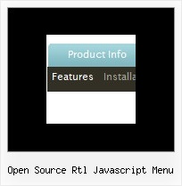 Open Source Rtl Javascript Menu Dhtml Sliding Layers Relative Positioning
