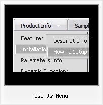 Osc Js Menu Javascript Menus Examples