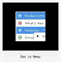 Osc Js Menu Javascript Drop Down Menu Rollover Button