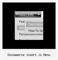 Oscommerce Insert Js Menu Side Navigation Menu
