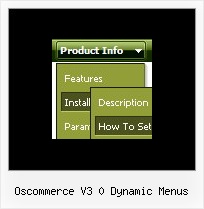 Oscommerce V3 0 Dynamic Menus Menu Drop Down
