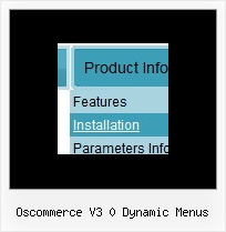 Oscommerce V3 0 Dynamic Menus Script Menubar Examples