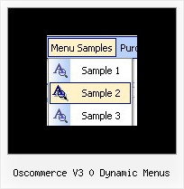 Oscommerce V3 0 Dynamic Menus Javascript Menu Mouse Over Example Download