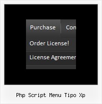 Php Script Menu Tipo Xp Drop Down Vertical Links