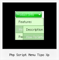 Php Script Menu Tipo Xp Css Mouseover