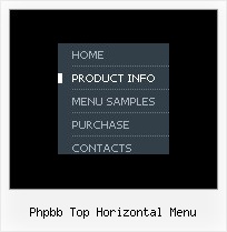 Phpbb Top Horizontal Menu How To Make A Down Menu