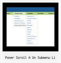Poner Scroll A Un Submenu Li Menu Collapse