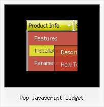 Pop Javascript Widget Float Dhtml Javascript Menu