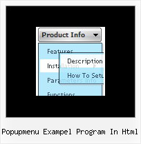 Popupmenu Exampel Program In Html Javascript Xml