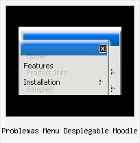 Problemas Menu Desplegable Moodle Dhtml Transition Menu
