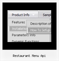 Restaurant Menu Api Popup Menu Right Click Javascript