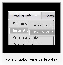 Rich Dropdownmenu Ie Problem Ejemplos Menus