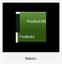 Robots Hide Menu In Html