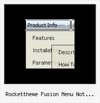 Rockettheme Fusion Menu Not Sliding Down Html Pull Down Menu