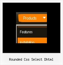 Rounded Css Select Dhtml Css Absolute Position Menu Tutorial