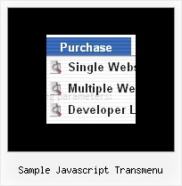 Sample Javascript Transmenu Menu Javascript Css