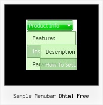 Sample Menubar Dhtml Free Javascript Select Dhtml