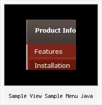 Sample View Sample Menu Java Xp Slide Menu Java