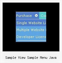 Sample View Sample Menu Java Html Hide Browser Menu Bar