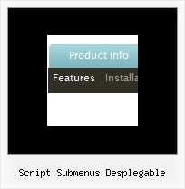 Script Submenus Desplegable Html Code Drop Down Navigation Menu