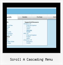 Scroll A Cascading Menu Dhtml Rollover Dropdown