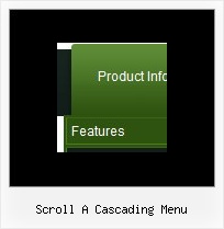 Scroll A Cascading Menu Menu And Html