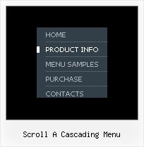 Scroll A Cascading Menu Menu Dynamique Javascript
