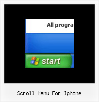 Scroll Menu For Iphone Javascript Fading Menu Horizontal
