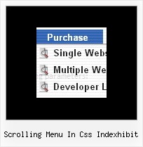 Scrolling Menu In Css Indexhibit Dhtml Tab Xp