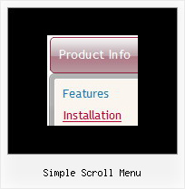 Simple Scroll Menu Java Drop Down Menu Scripts