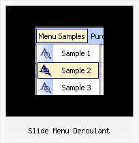 Slide Menu Deroulant Html Menu Bar Ready Made