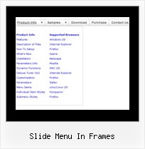 Slide Menu In Frames Java Script Dropdown Menu Frame