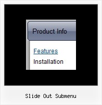 Slide Out Submenu Cool Sites With Dhtml Menus