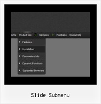 Slide Submenu Hover Css Menu Vertical Fly Out