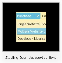 Sliding Door Javascript Menu Script Java Menu