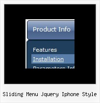 Sliding Menu Jquery Iphone Style Javascript Floating Menu Script