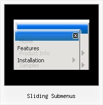 Sliding Submenus Hover Menu Examples