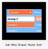 Sub Menu Drupal Mouse Over Position Menu Js