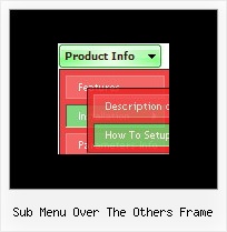 Sub Menu Over The Others Frame Vertical Sliding Menu Javascript