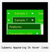 Submenu Appearing On Hover Jimdo Drop Down Buttons