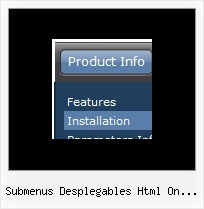 Submenus Desplegables Html On Mouse Move Dropdown Menu Frames